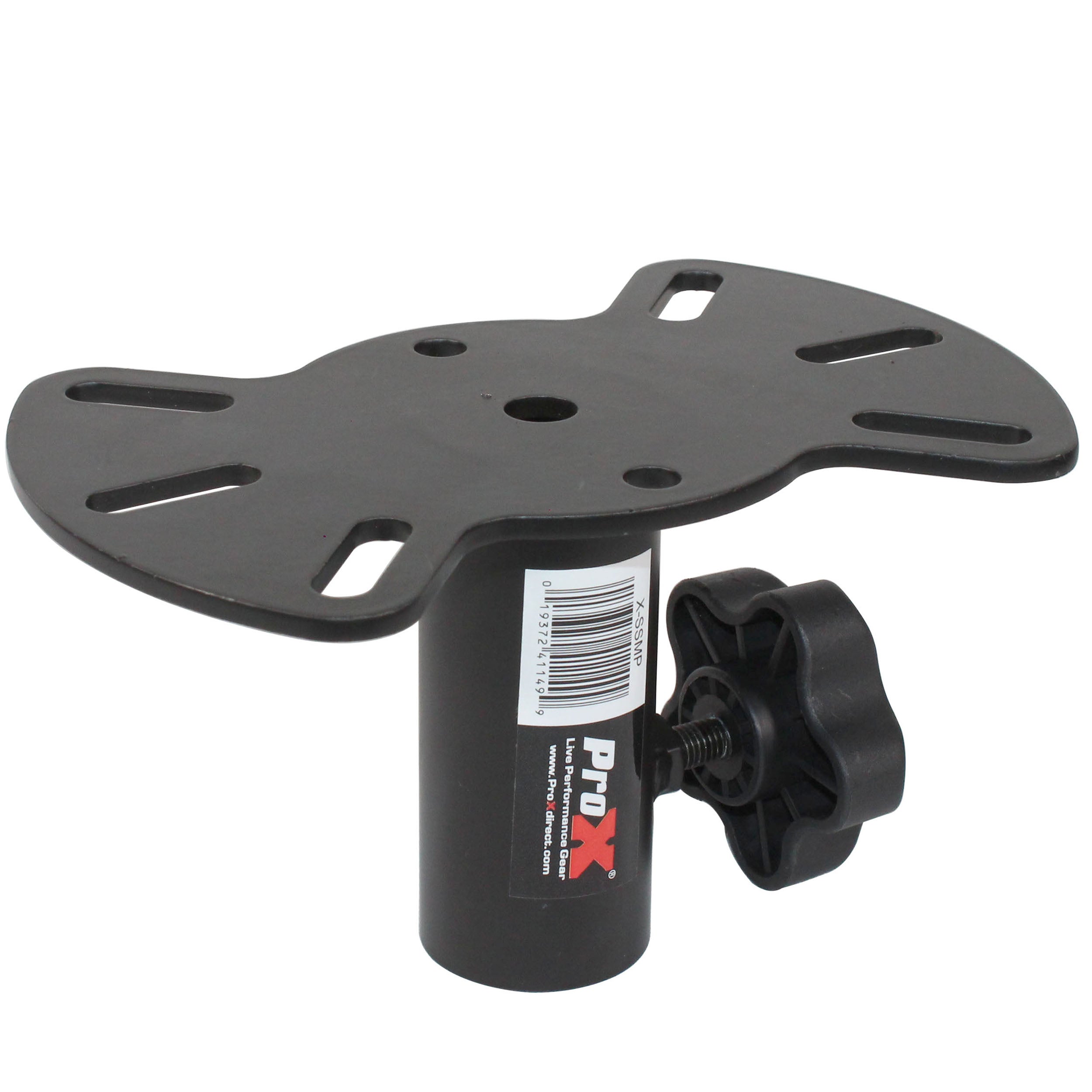 ProX X-SSMPBLK Slotting Mounting Plate Tray for Moving Heads and Speakers