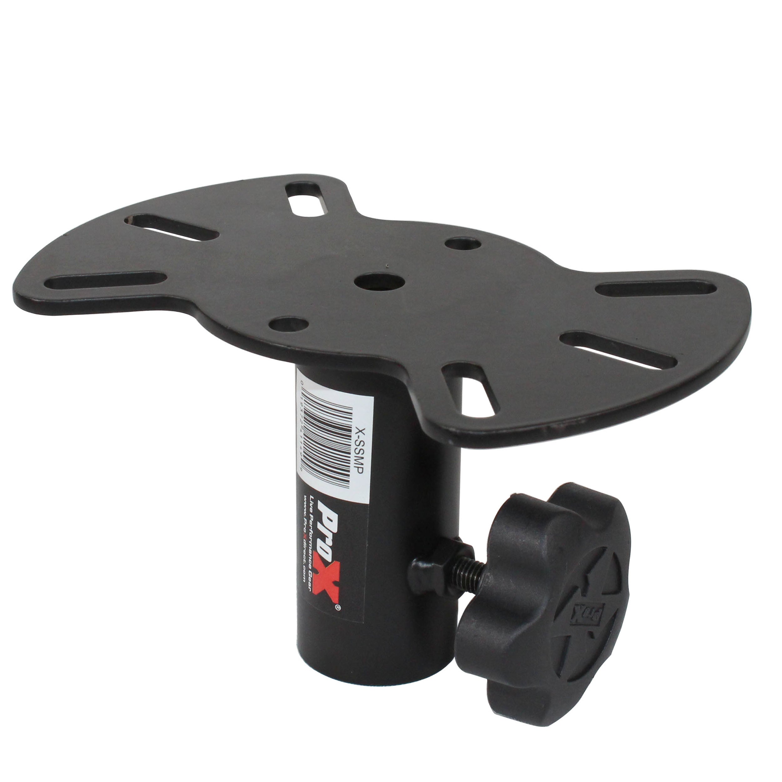 ProX X-SSMPBLK Slotting Mounting Plate Tray for Moving Heads and Speakers