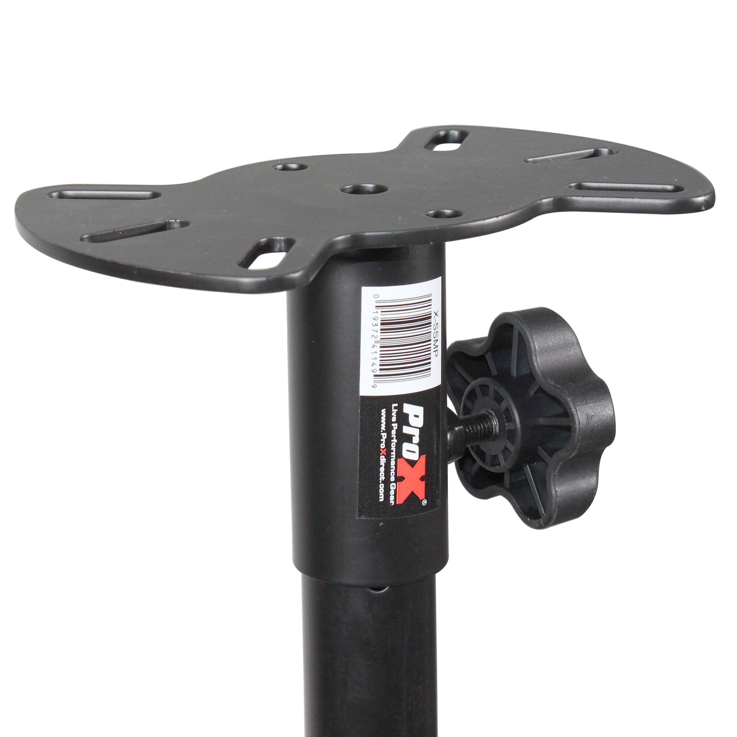 ProX X-SSMPBLK Slotting Mounting Plate Tray for Moving Heads and Speakers