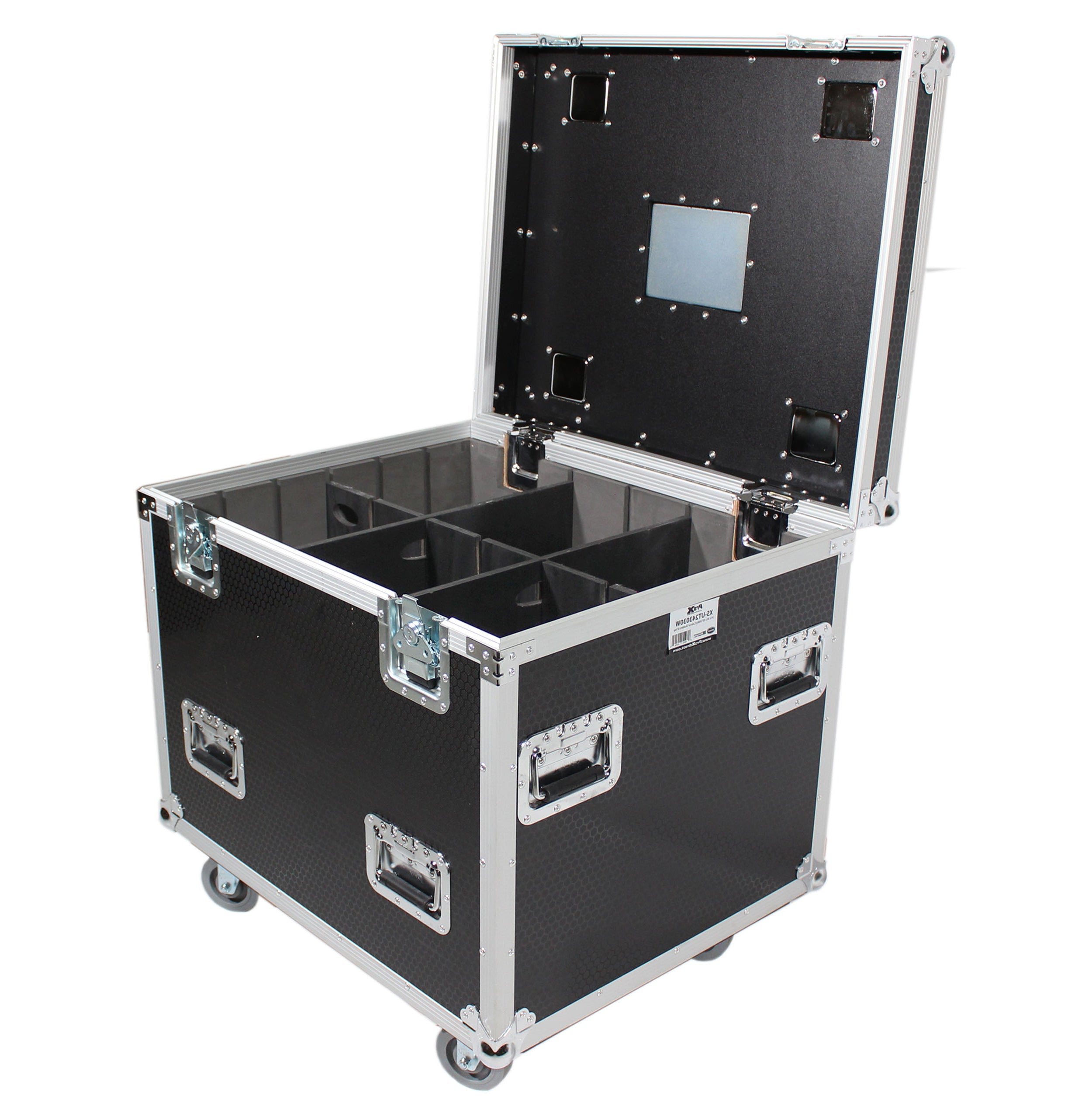 ProX XS-UTL243030W ATA Utility Flight Storage Case with Dividers Tray and 4 in Casters