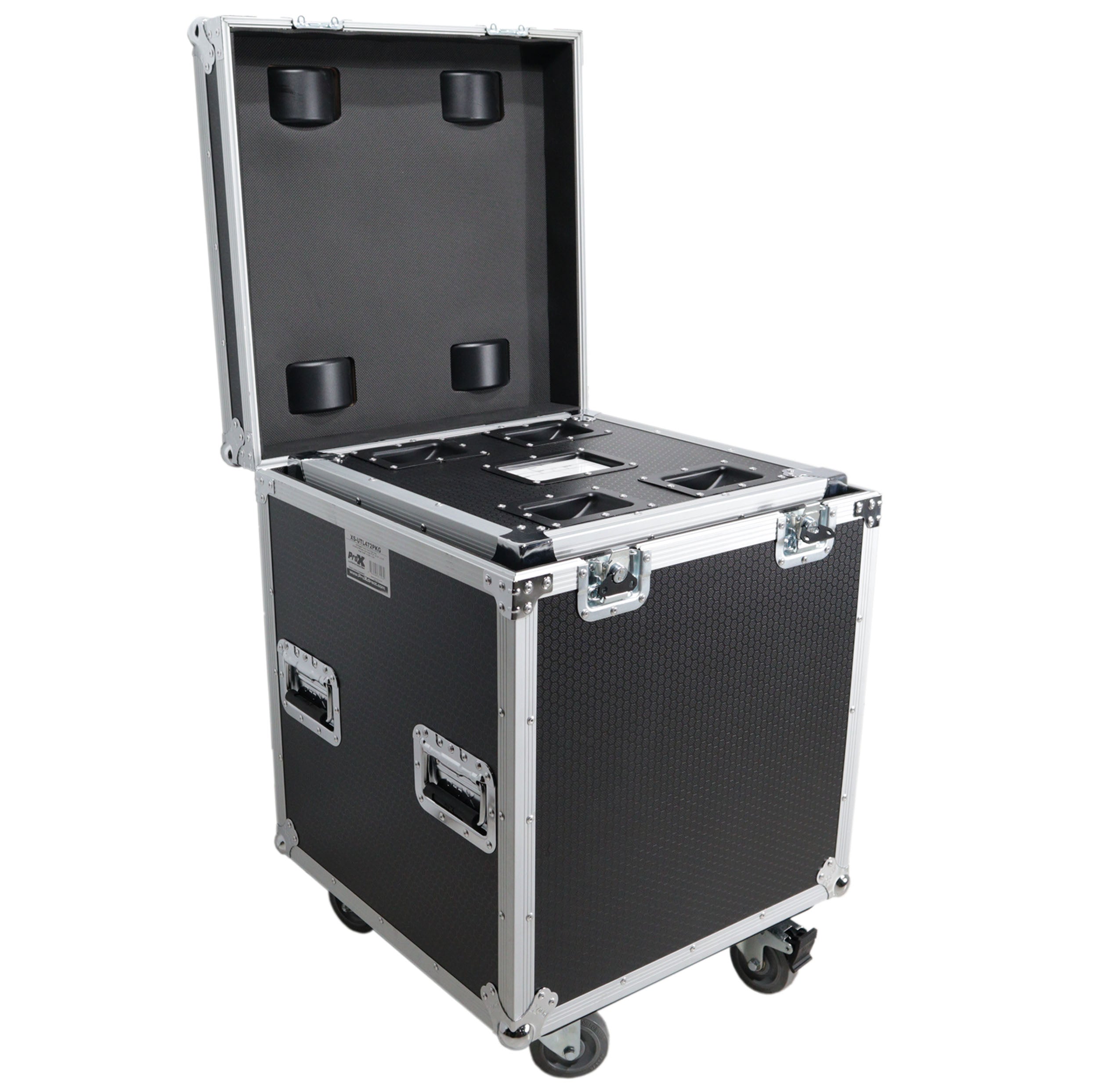 ProX XS-UTL493PKG Package of 3 Utility ATA Flight Travel Storage Road Case – Includes 1-Large 1-Medium 1-Small Size with 4 Casters
