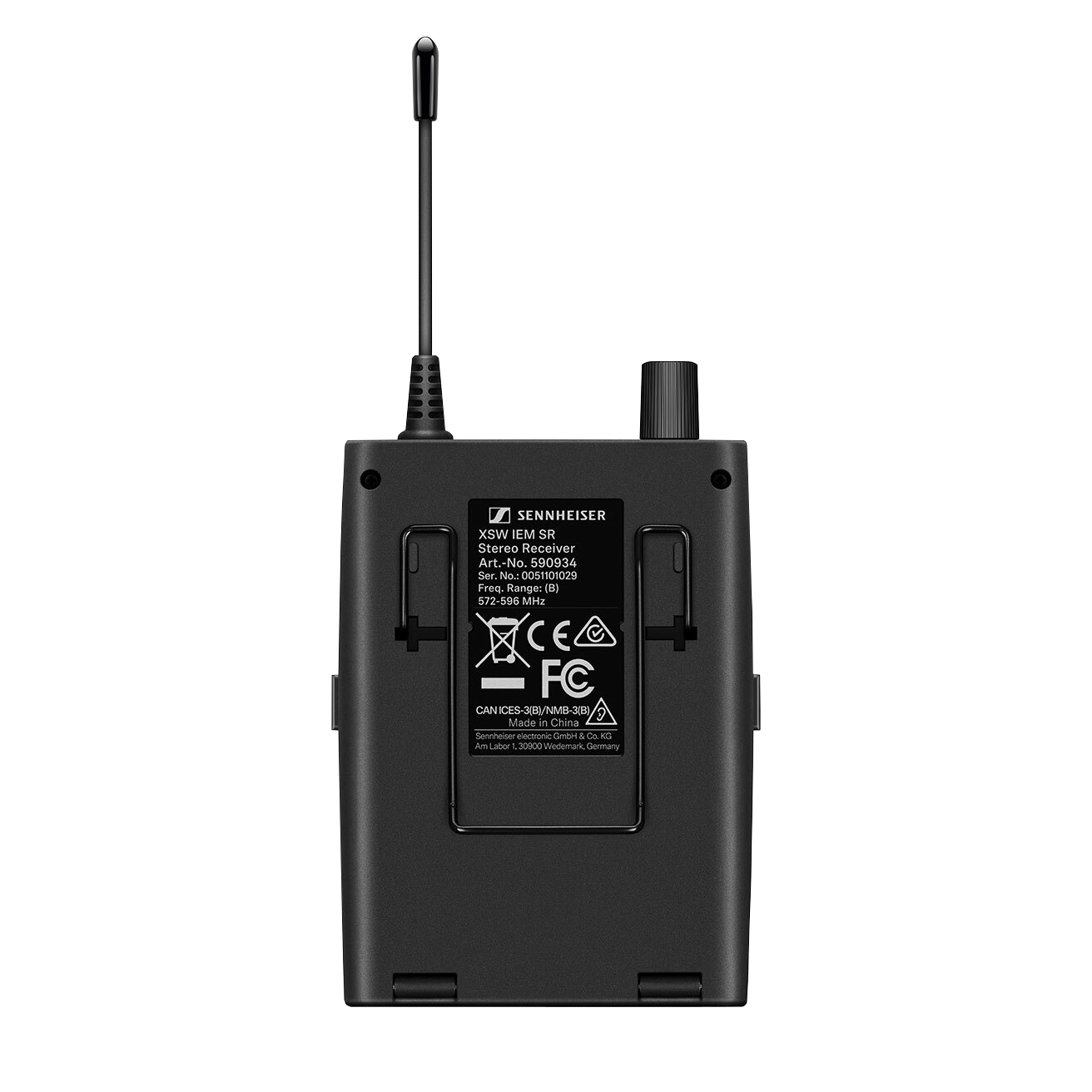 Sennheiser XSW IEM SET In-Ear Wireless Monitoring System (A: 476 to 500 MHz)