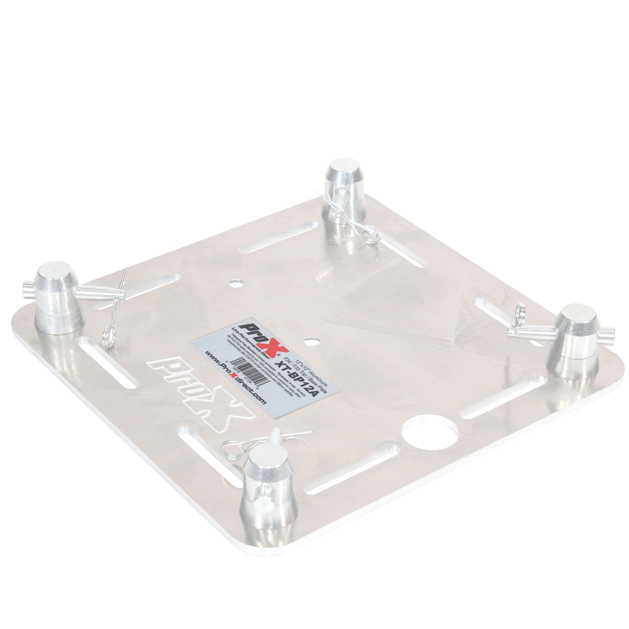 ProX XT-BP12A 12 Aluminum Slotted Top Plate and Speaker Stud For F34 Truss Base