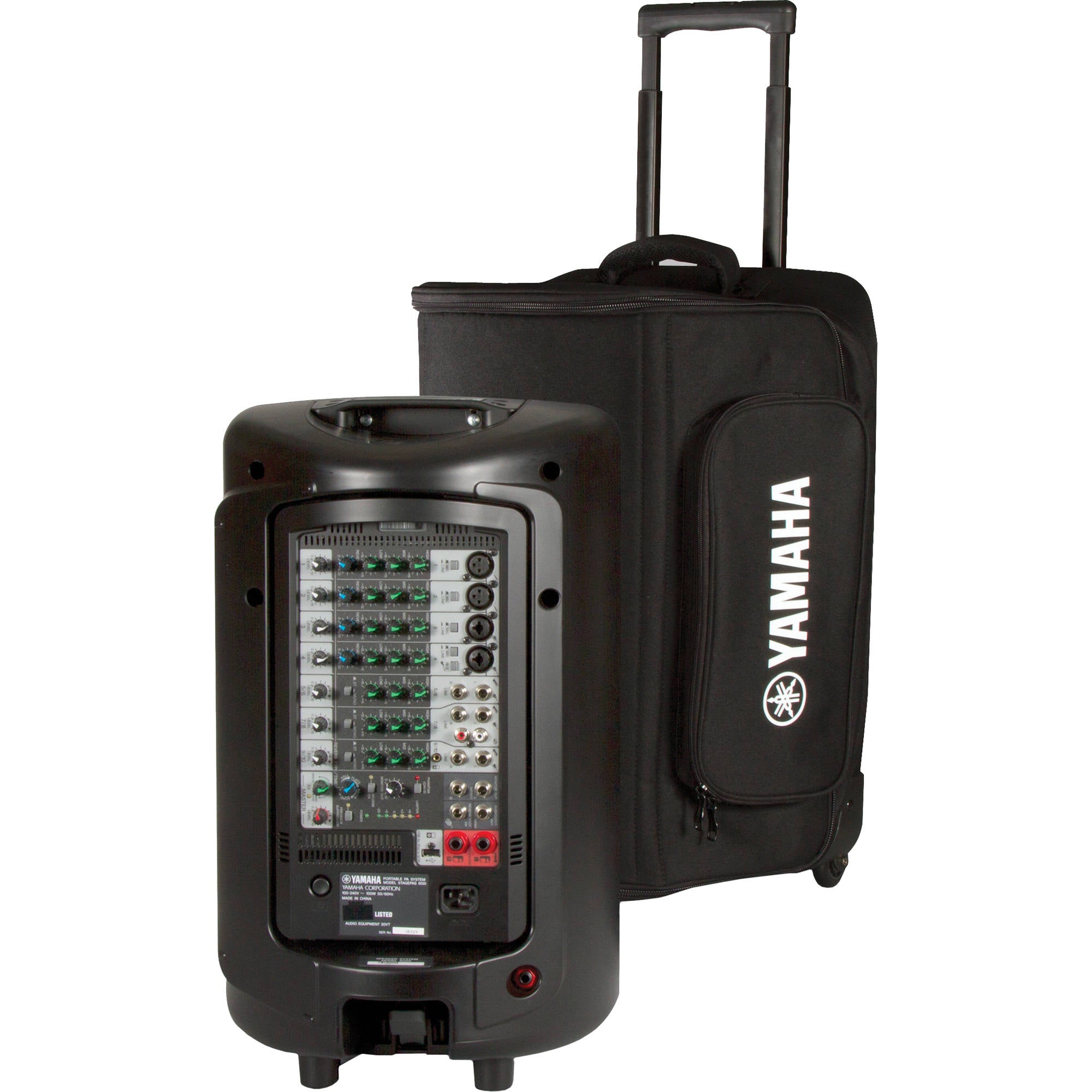 Yamaha YBSP600I Soft Rolling Case for STAGEPAS-600BT (2 Required