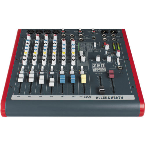 Allen & Heath ZED60-10FX Small Format Live Mixer with Stereo Interface
