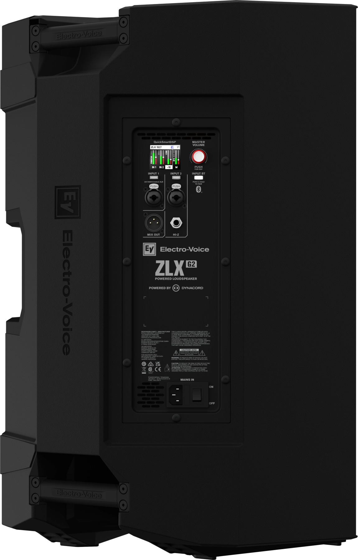 Electro-Voice ZLX-15P-G2 15 2-Way 1000W Powered Loudspeaker with Bluetooth (Black)