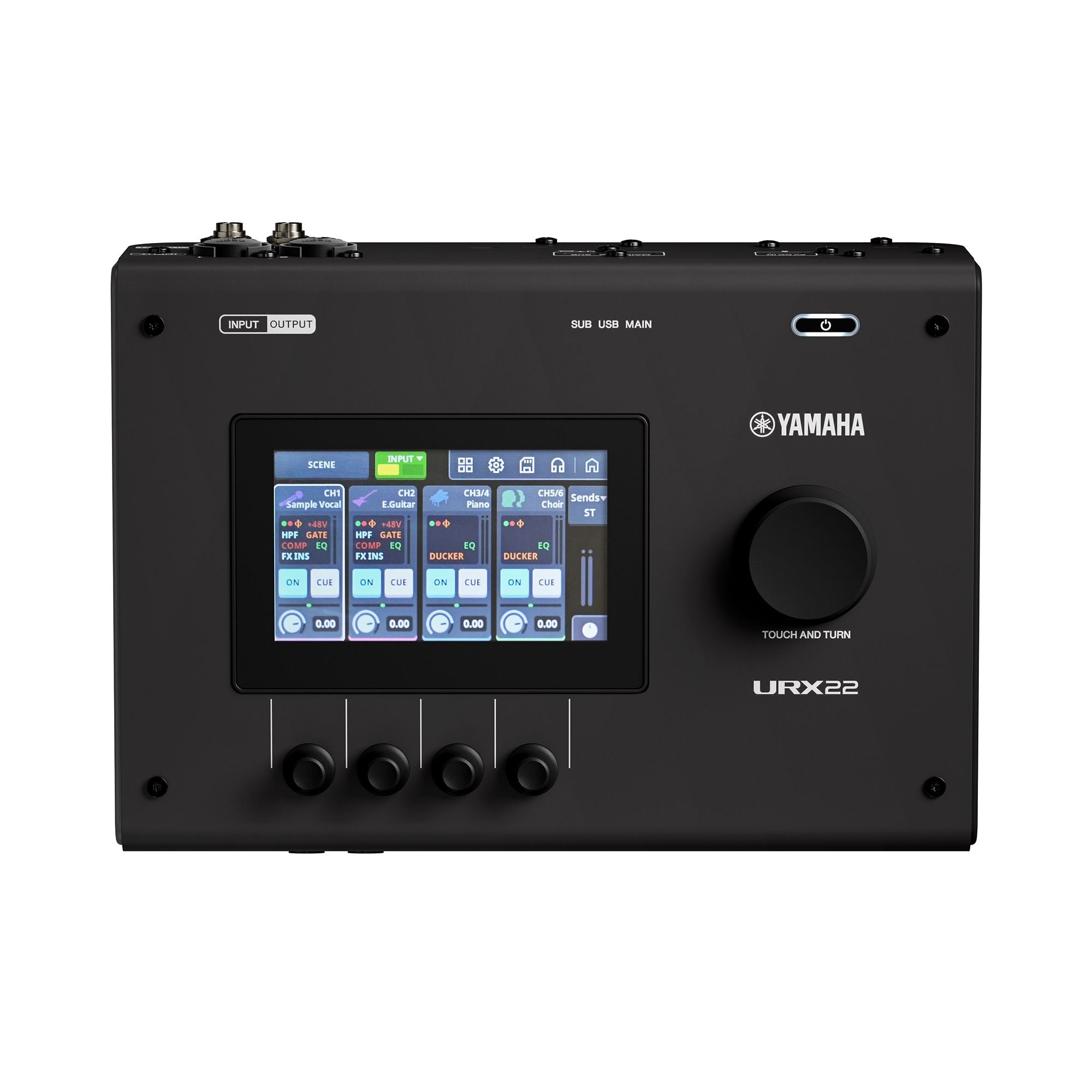 Yamaha URX22-B 4x2 USB-C Audio Interface - Black