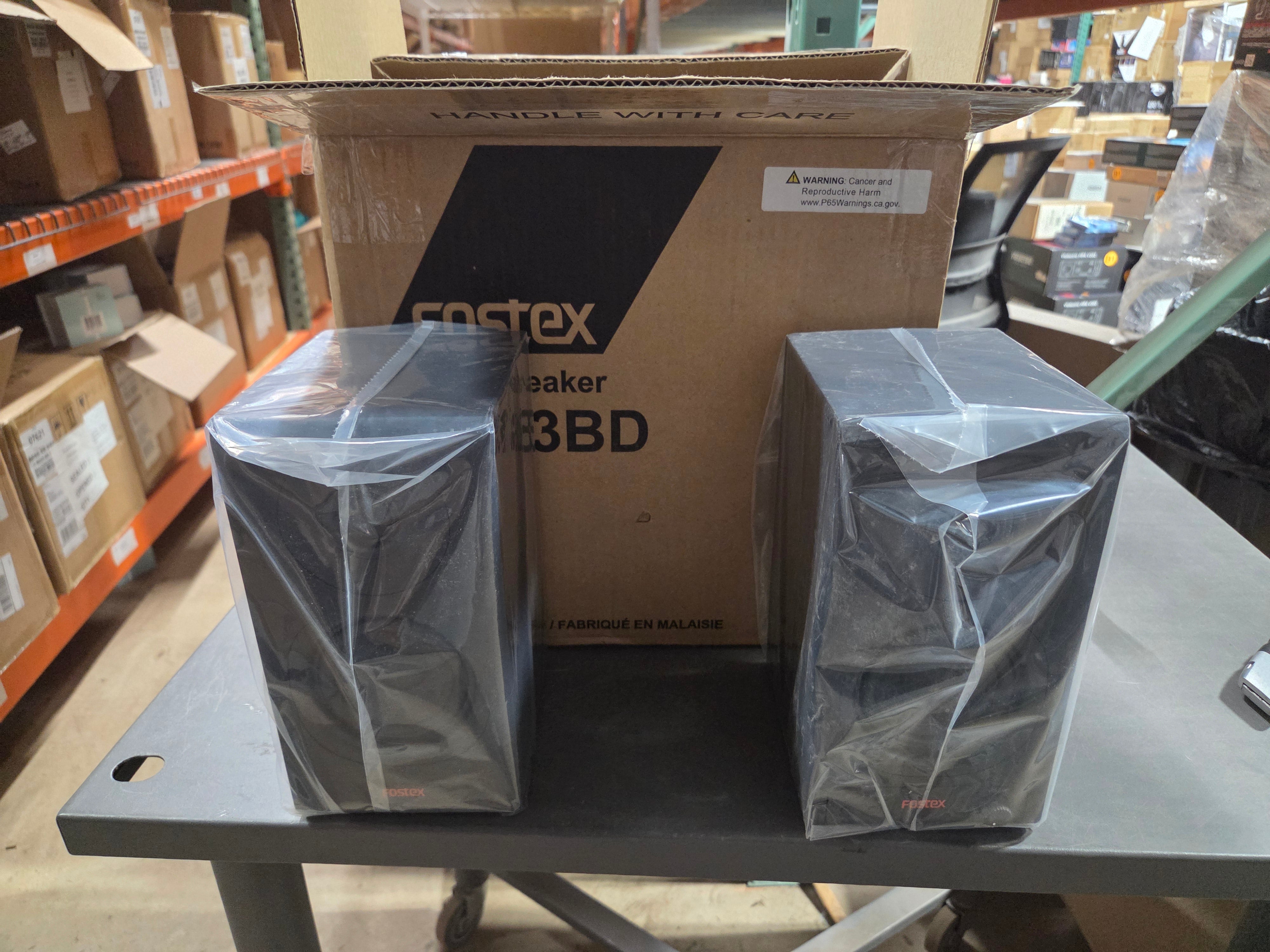 Fostex AMS-PM0-3BD Active Speaker with Bluetooth and USB-DAC - Pair (B-Stock)