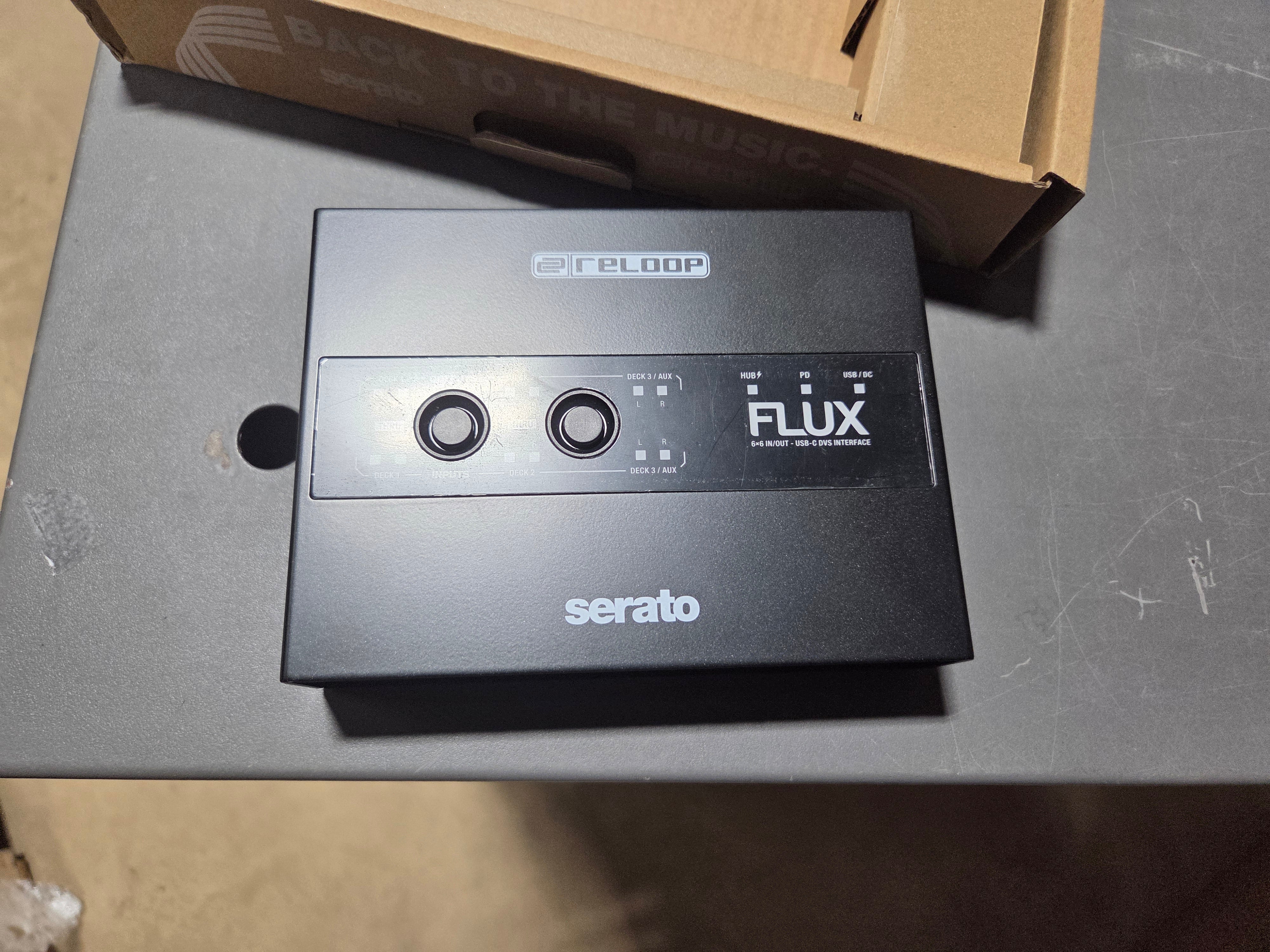 Reloop FLUX 6x6 In/Out USB-C DVS Interface (B-Stock)