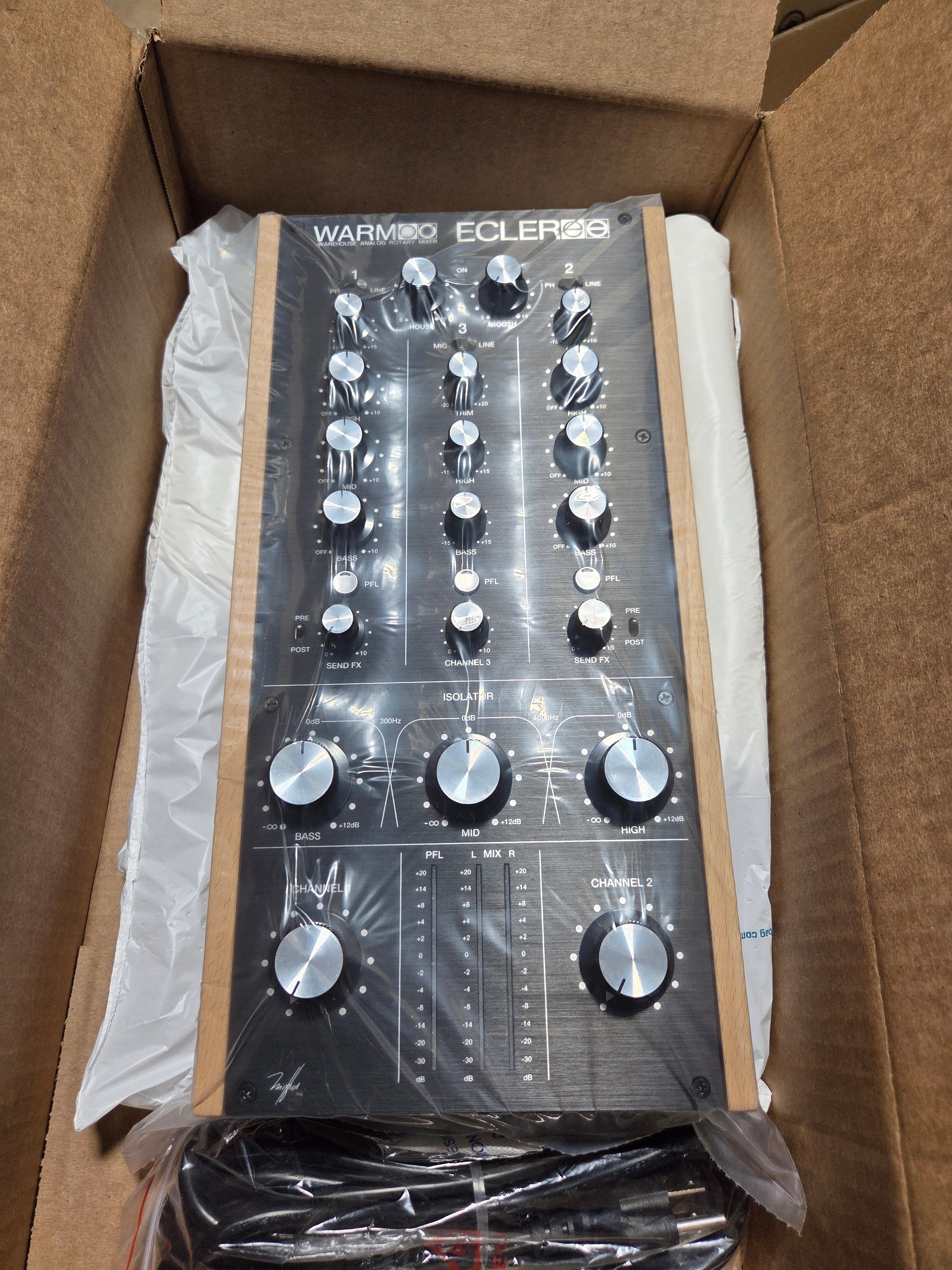 Ecler DJ AMS-WARM-2 Analogue Rotary Mixer Unit (B-Stock)