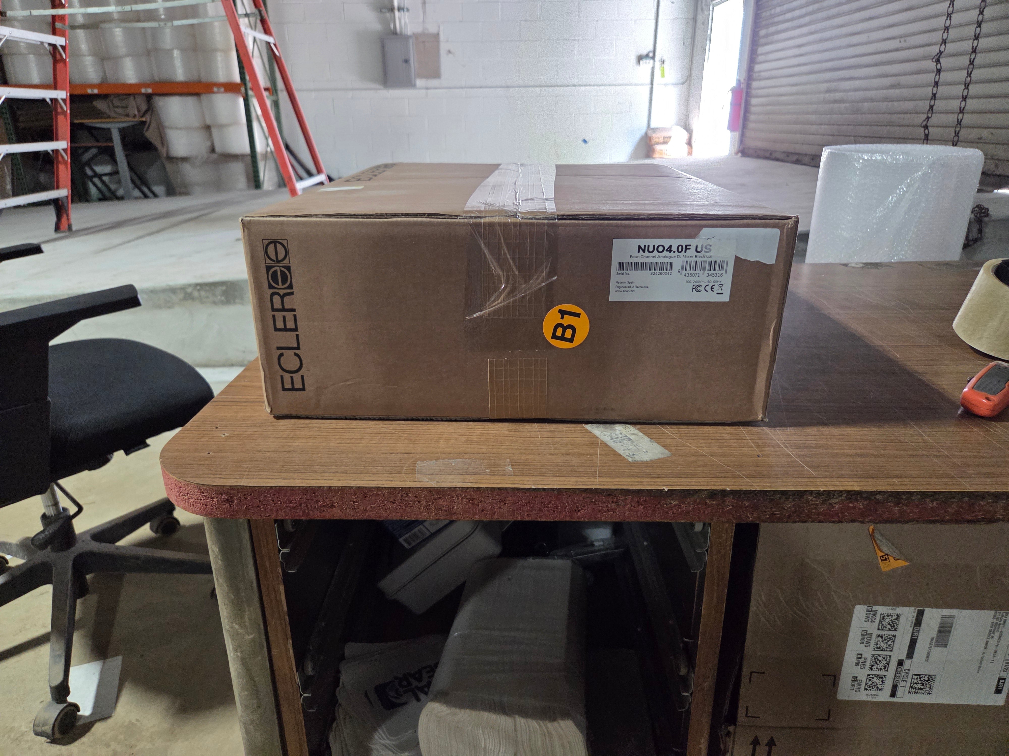 Ecler DJ AMS-NUO-4.0F Analogue Mixer Unit (B-Stock)