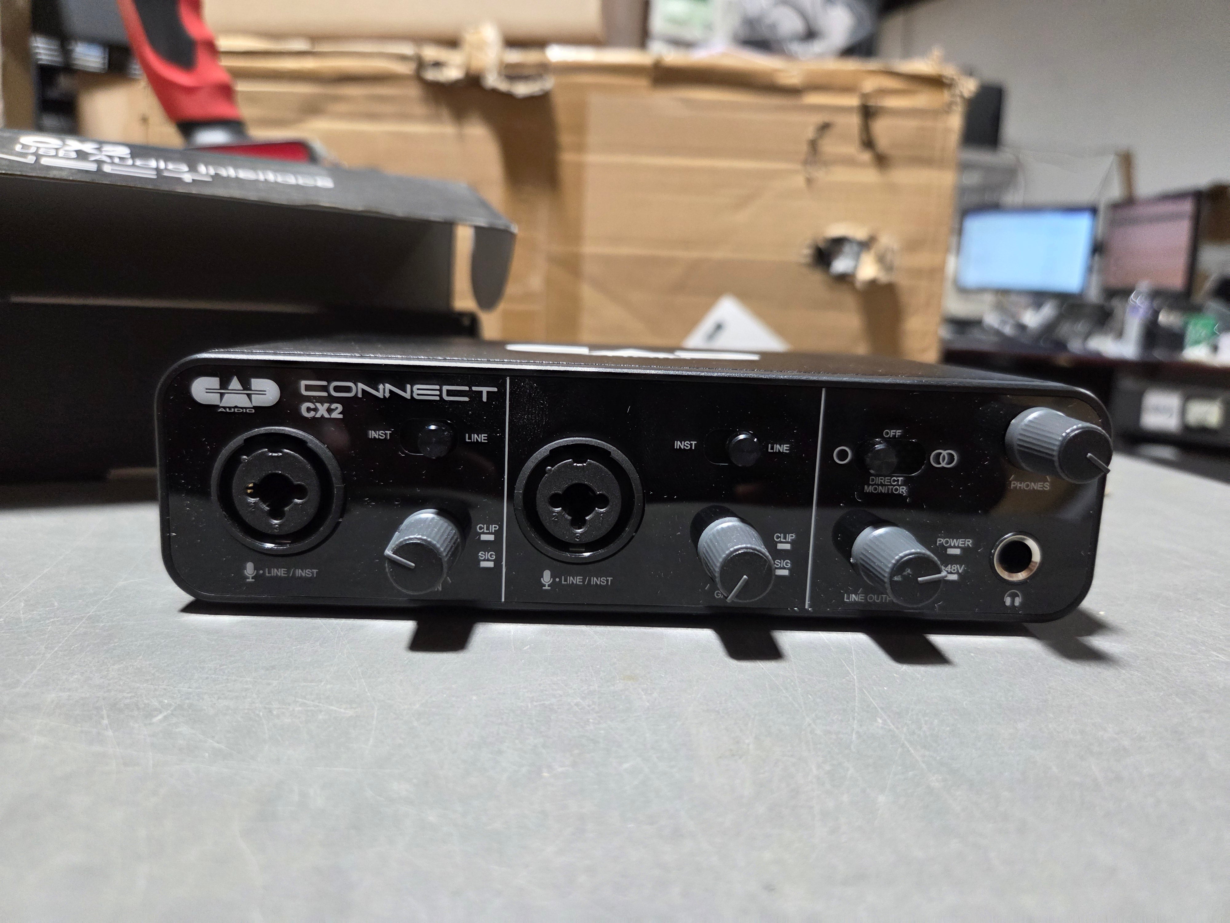 CAD CX2 Connect II 2x2 USB Interface 24 Bit/96KHz - Used