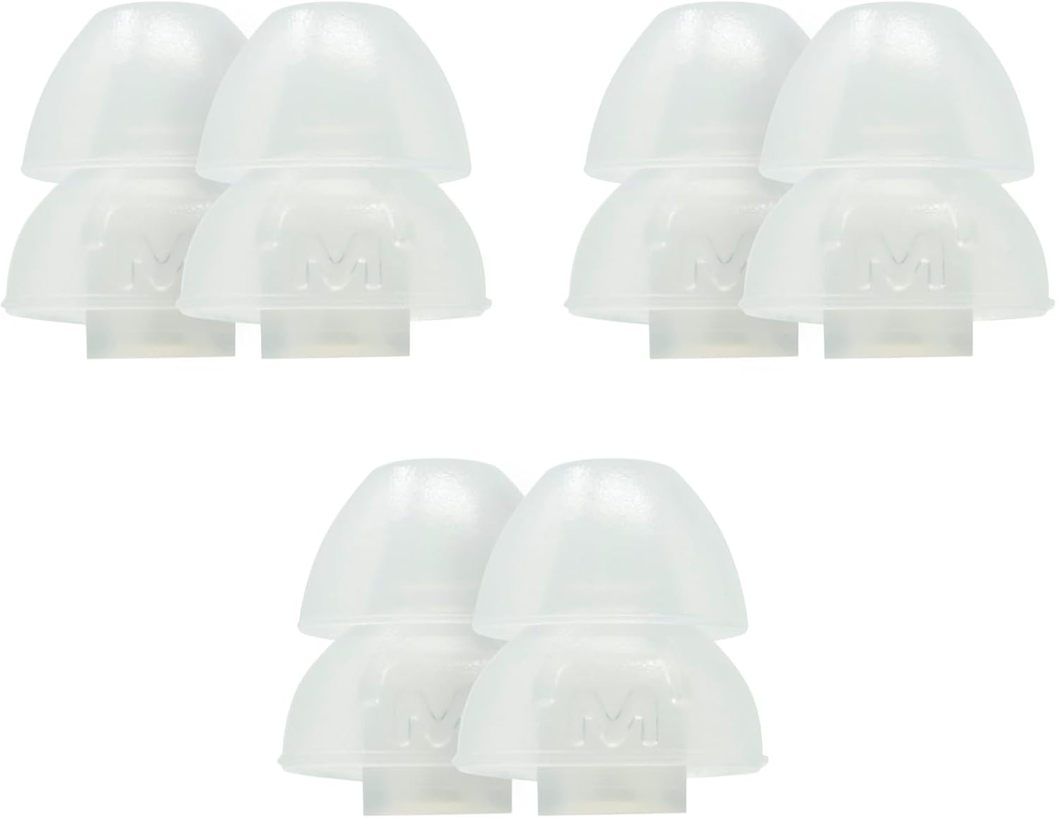 Etymotic ER201102 Dual Flange eartips 3PK –MD