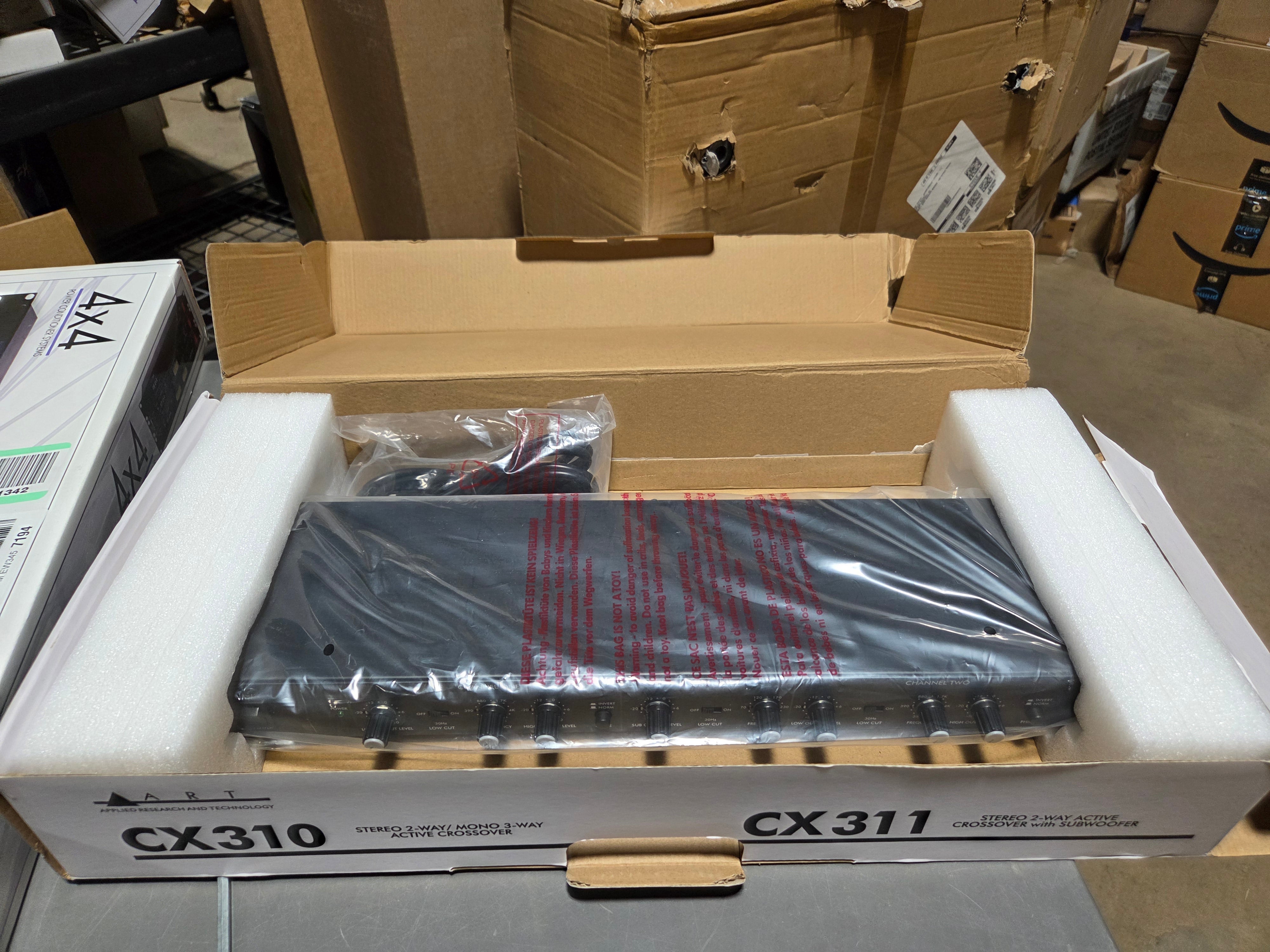 ART CX311 2way Crossover with Subwoofer Out - Used