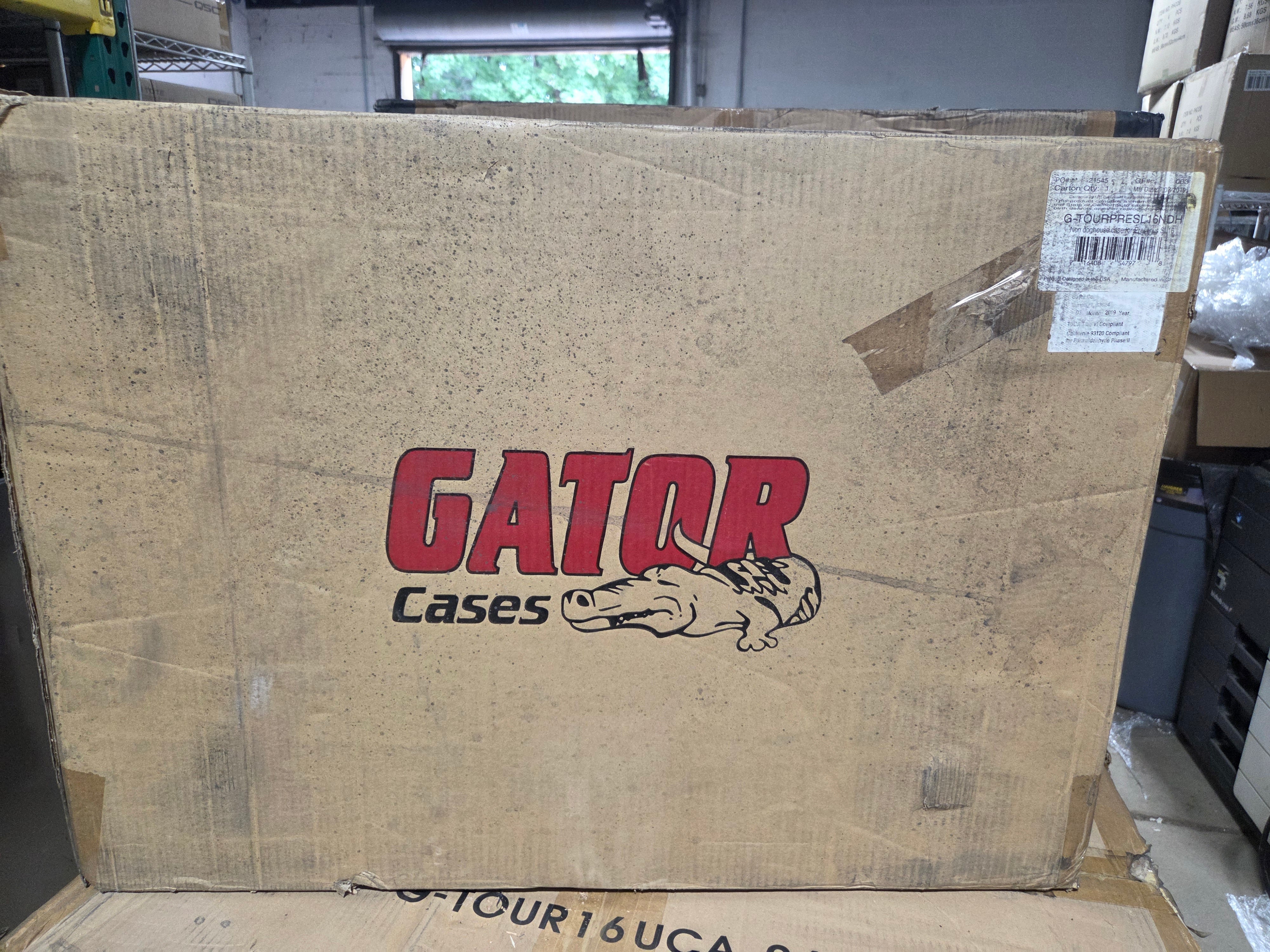 Gator G-TOURPRESL16NDH G-Tour Custom Flight Case For Presonus SL16 Mixer (B-Stock)