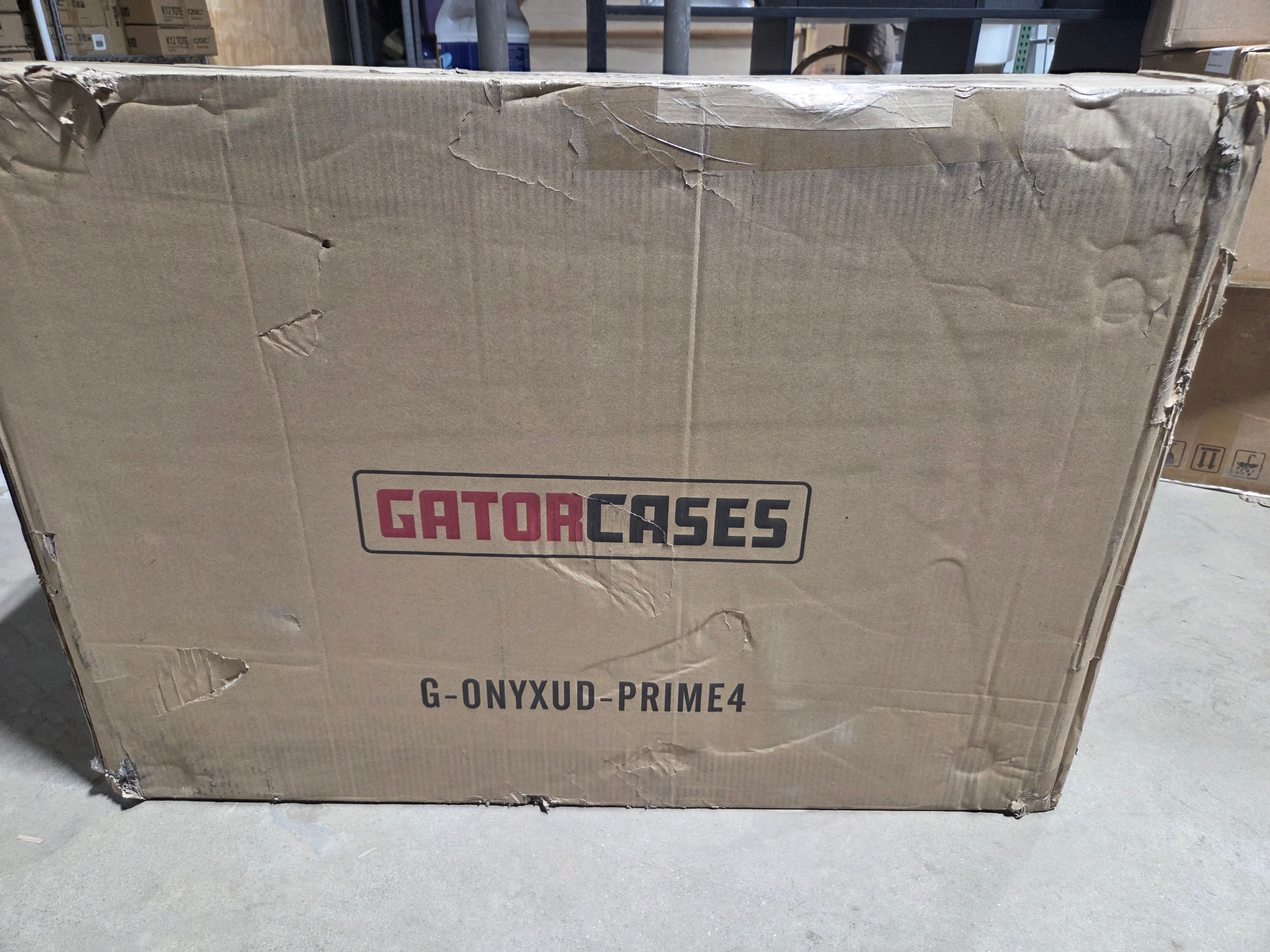Gator G-ONYXUD-PRIME4 ONYX Upper Deck Flight Case for Denon Prime 4 and 4+ (B-Stock)