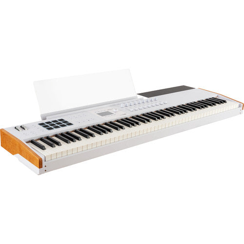 Arturia KeyLab88-MK3 88-Key Hammer-Action Universal MIDI Controller (White) - Used