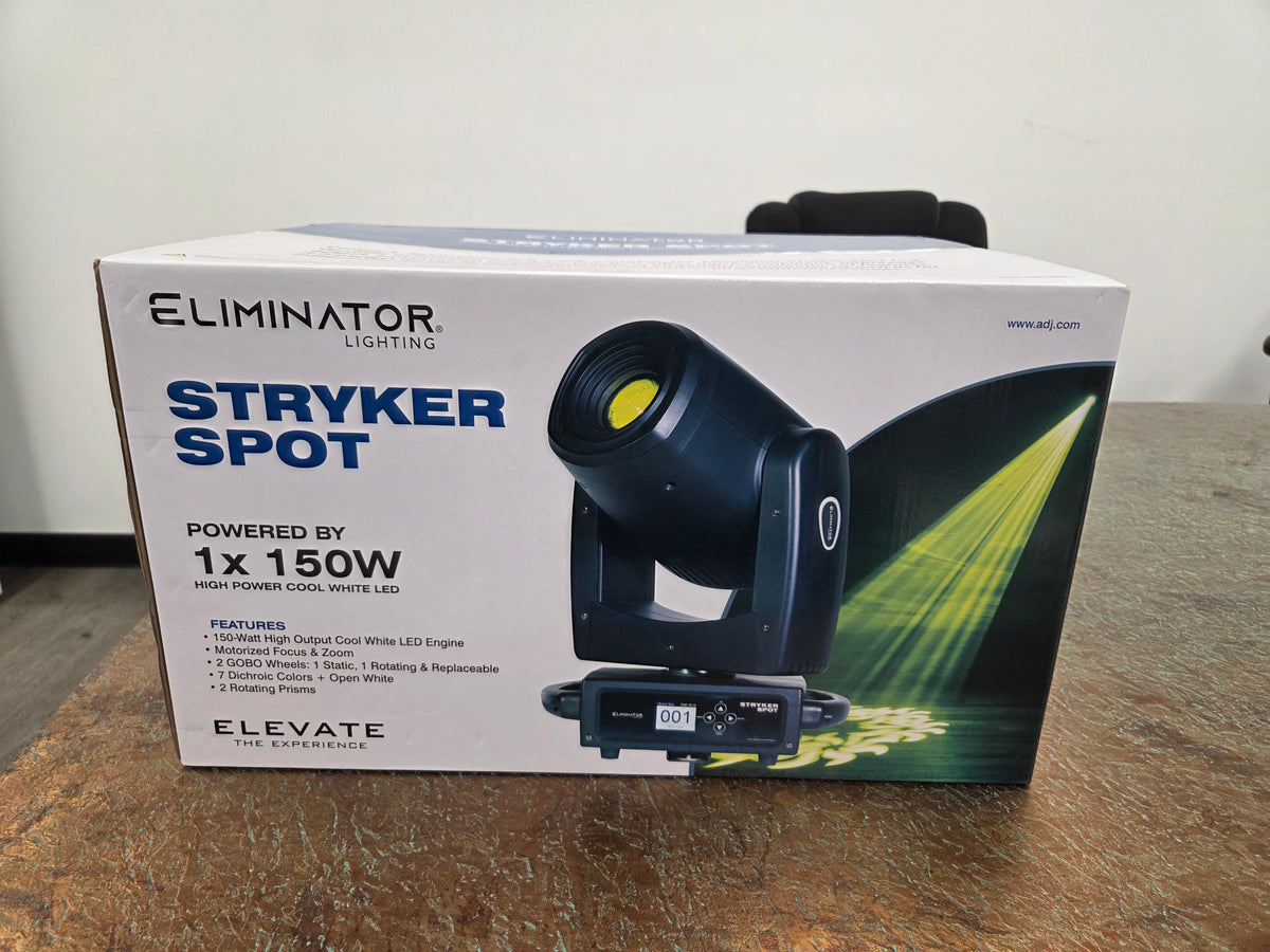 Eliminator Lighting STRYKER SPOT 1500W LED Moving Head - Open Box