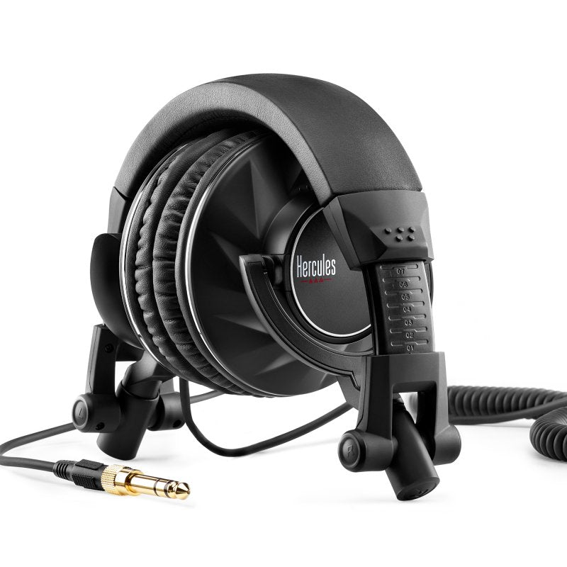 Hercules HDP-DJ-60 Closed-Back, Over-Ear DJ Headphones (B-Stock)