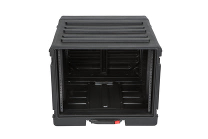 SKB 1SKB-R8UW 8U Space Rack Stacks with Roto Racks, Wheels, and Handle