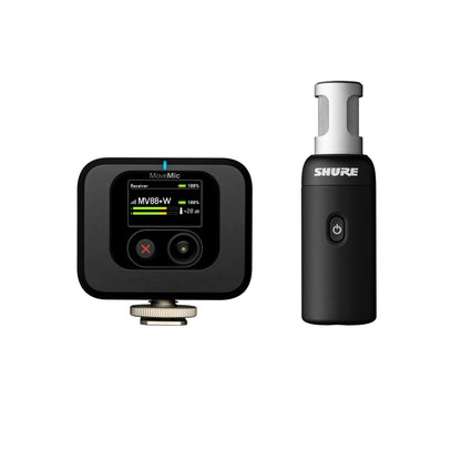 Shure MV88+W-KIT-Z7  MoveMic 88+ Microphone & MoveMic Receiver Kit