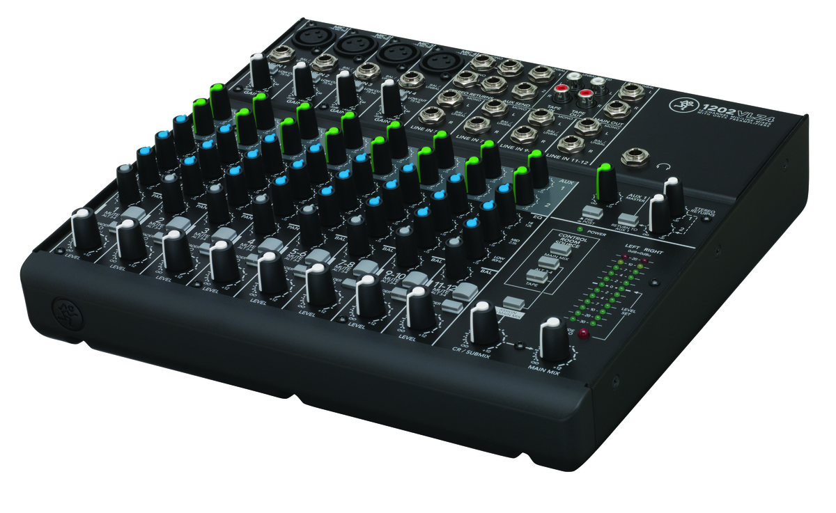 Mackie 1202VLZ4 12-Channel Compact Analog Mixer
