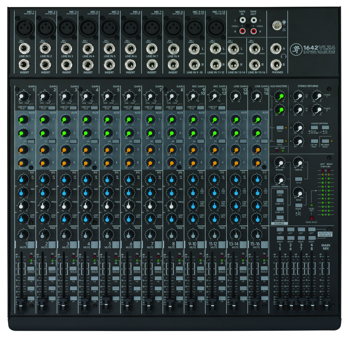 Mackie 1642VLZ4 16-Channel 4-Bus Compact Mixer