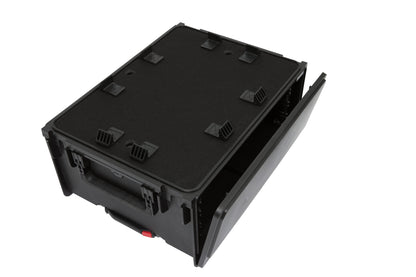 SKB 1SKB-ISF4U Injection-Molded 4-RU Studio Flyer Rack Case