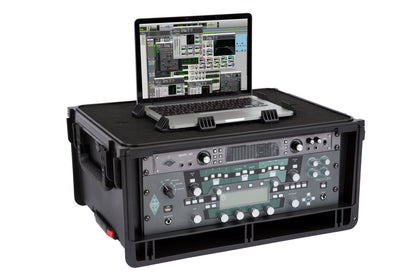 SKB 1SKB-ISF4U Injection-Molded 4-RU Studio Flyer Rack Case