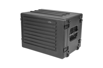 SKB 1SKB-R8SW 8U Shallow Roto Rack w/ Wheels and Handle