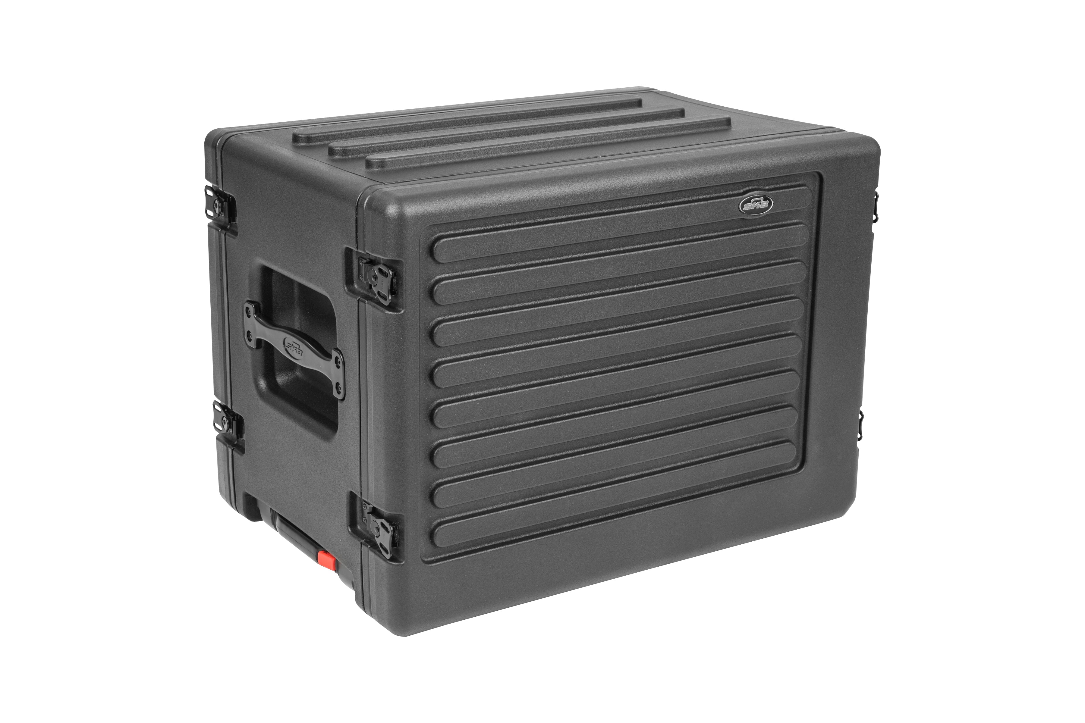 SKB 1SKB-R8SW 8U Shallow Roto Rack w/ Wheels and Handle