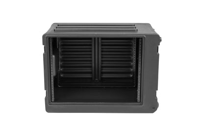 SKB 1SKB-R8SW 8U Shallow Roto Rack w/ Wheels and Handle
