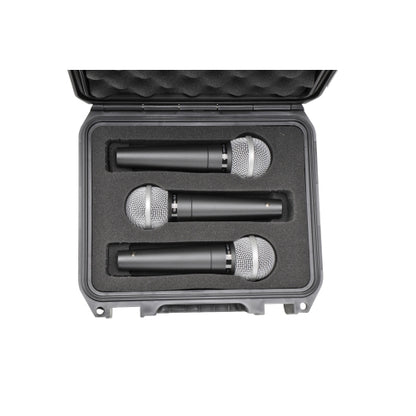 SKB 3I-0907-MC3 iSeries 0907 Waterproof Three Mic Case