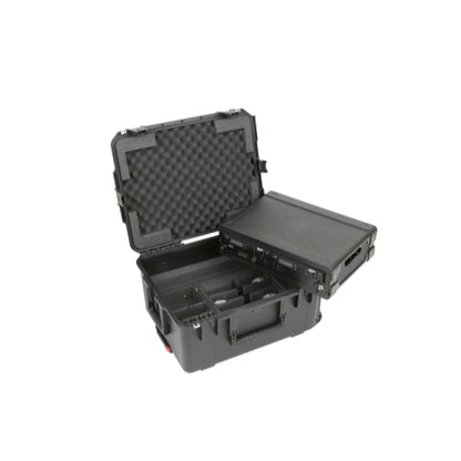 SKB 3i-221710WMC iSeries Case for 4 Wireless with 2U Fly Rack with Wheels