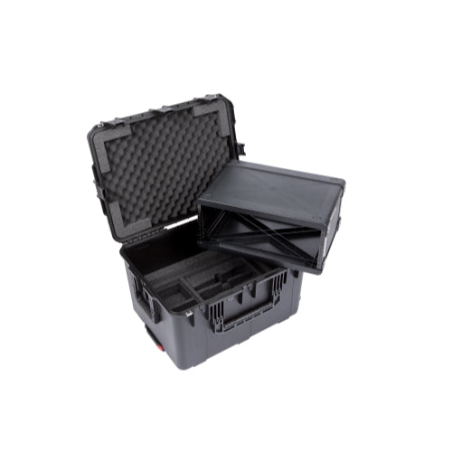 SKB 3i-231714WMC iSeries for 4 Wireless with 4U Fly Rack with Wheels
