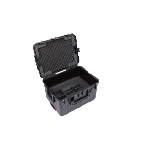 SKB 3i-231714WMC iSeries for 4 Wireless with 4U Fly Rack with Wheels