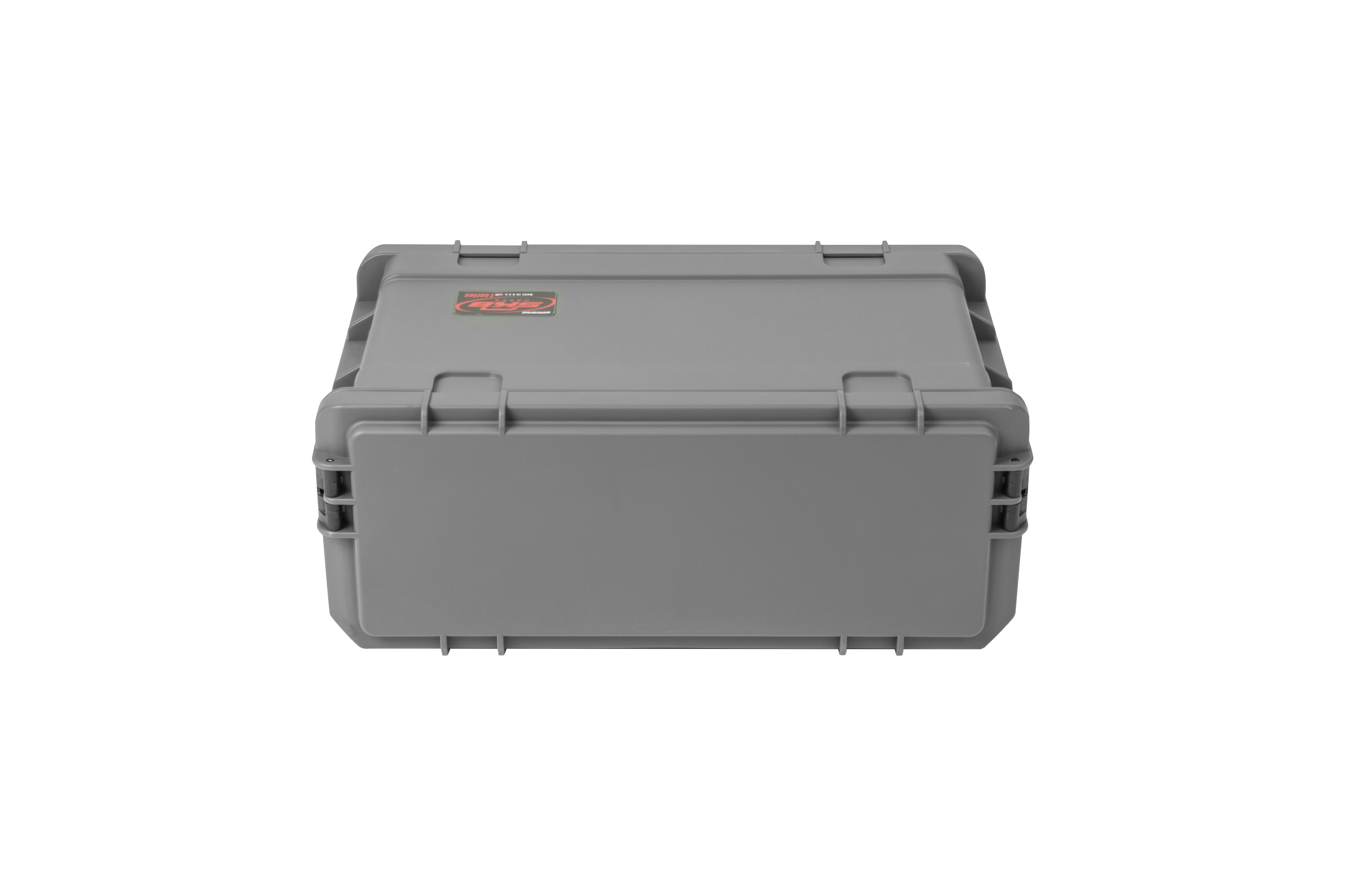 SKB 3i-4U11G-W Dark Gray 4U Injection Molded 11 Deep Rack w/ Wheels and Handle