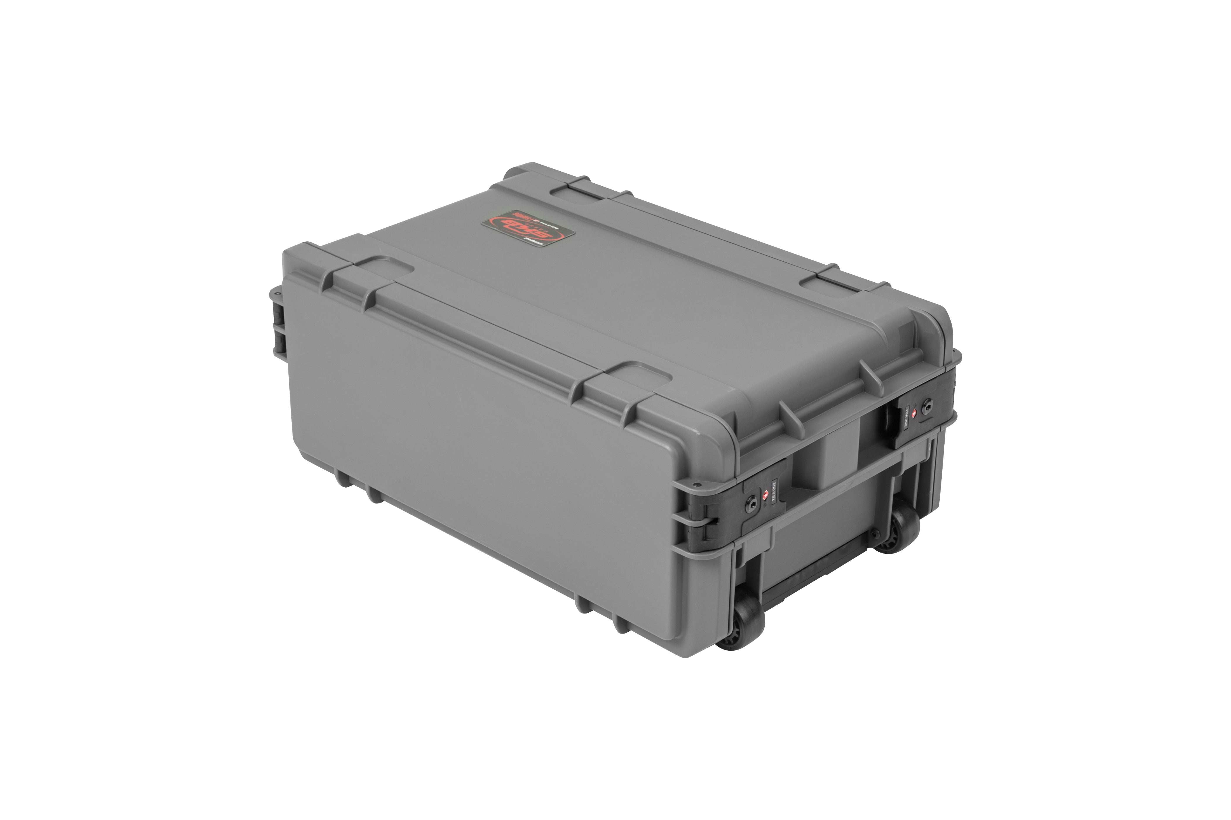 SKB 3i-4U11G-W Dark Gray 4U Injection Molded 11 Deep Rack w/ Wheels and Handle