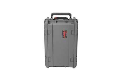SKB 3i-4U11G-W Dark Gray 4U Injection Molded 11 Deep Rack w/ Wheels and Handle