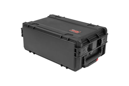 SKB 3i-4U11-W 4U Injection Molded 11 Deep Rack w/ Wheels and Handle