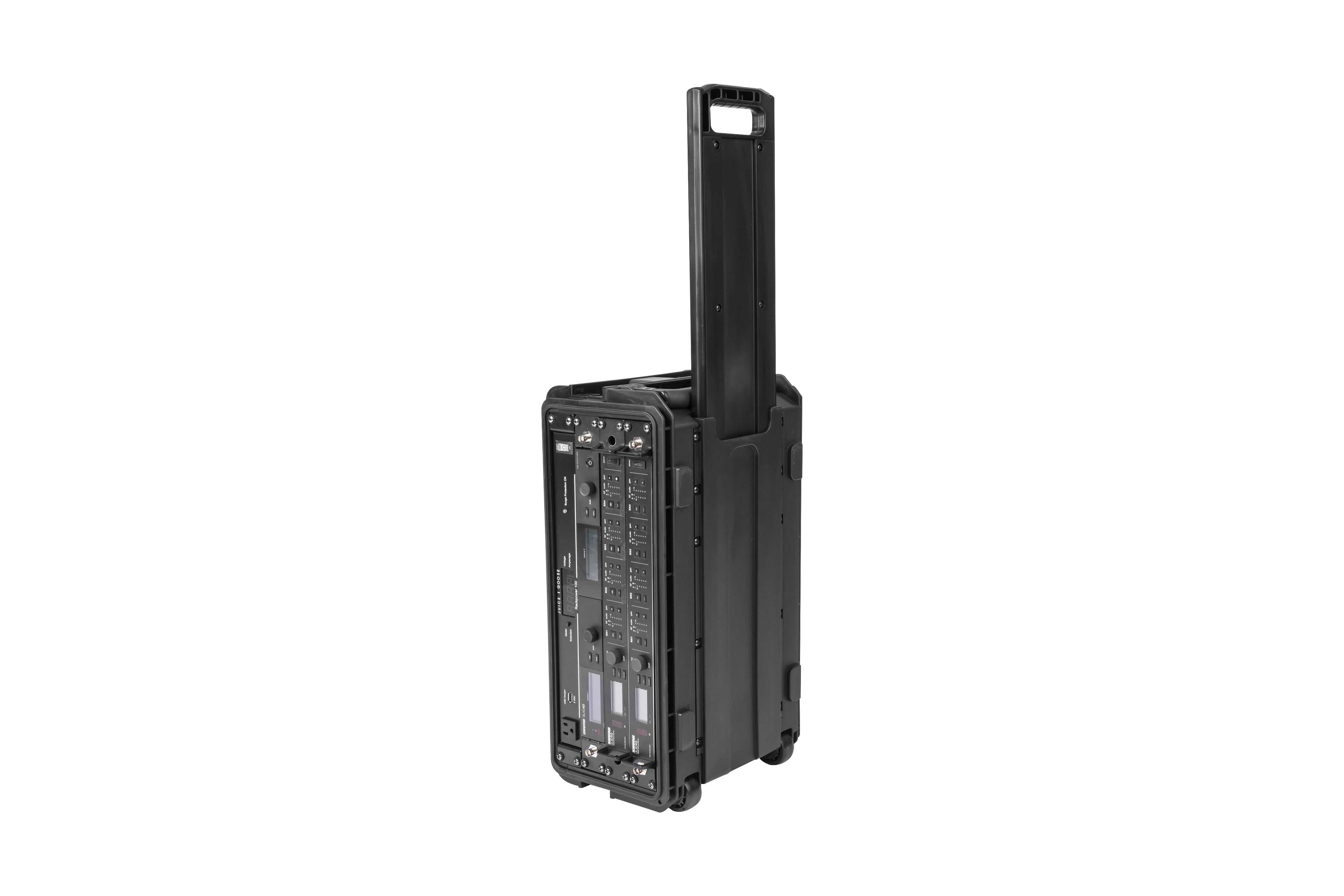 SKB 3i-4U11-W 4U Injection Molded 11 Deep Rack w/ Wheels and Handle