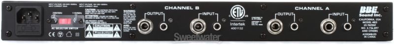 BBE 482i Rackmount Dual Sonic Maximizer for Recording Studios, DJs & Pro Sound