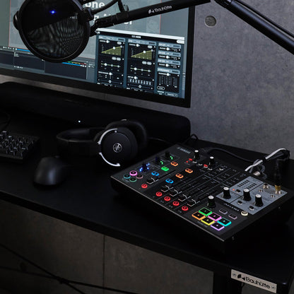Yamaha AG08-B Black 8-Channel Mixer/USB Interface for IOS/Mac/PC