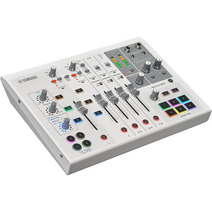 Yamaha AG08-W White 8-Channel Mixer/USB Interface for IOS/Mac/PC