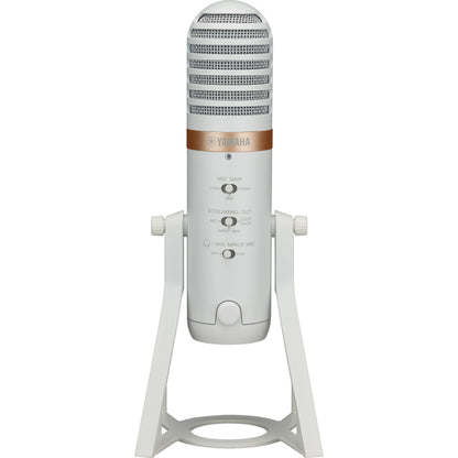 Yamaha AG01 Live Streaming USB Microphone (White)