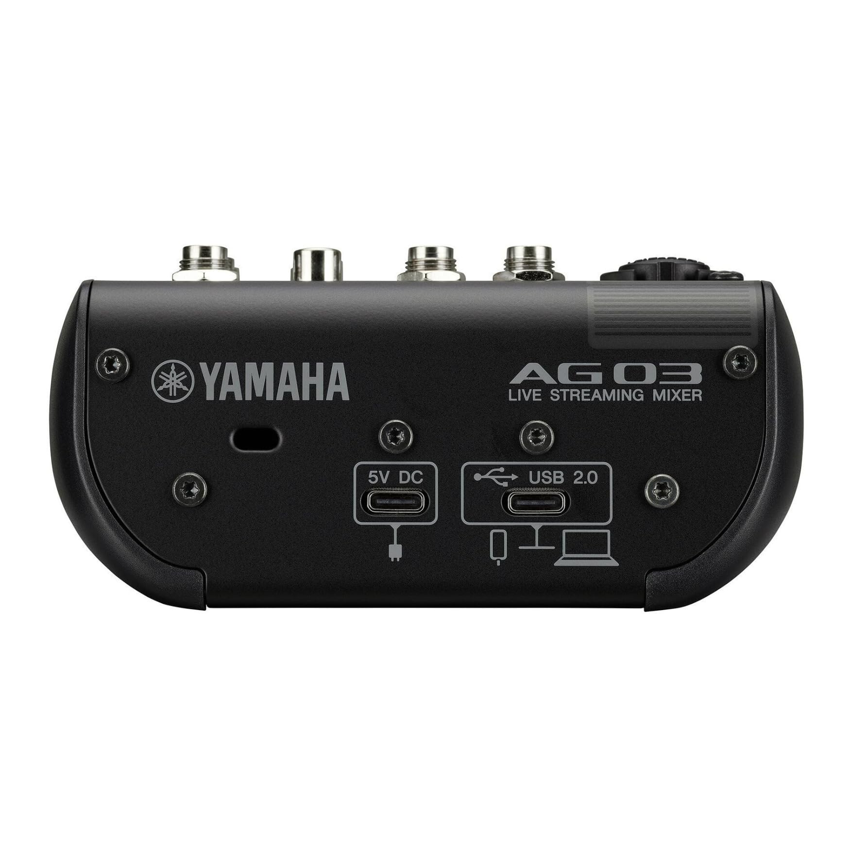 Yamaha AG03MK2 3-Channel Mixer & USB Audio Interface (Black)