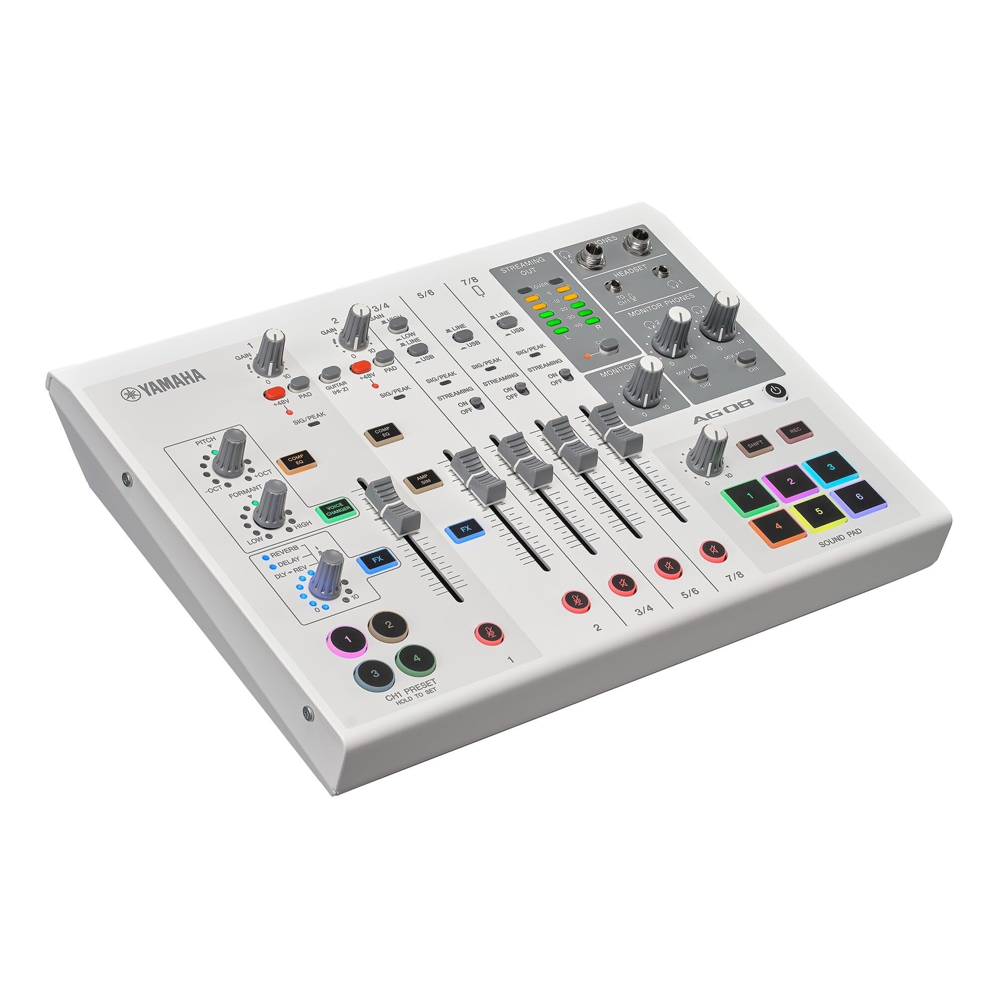Yamaha AG03MK2 3-Channel Mixer & USB Audio Interface (Black