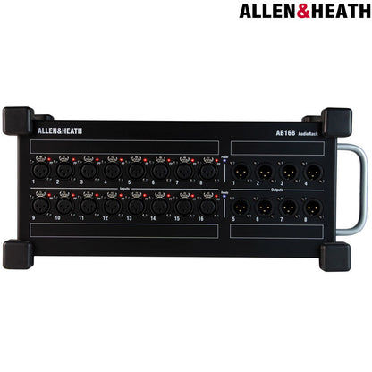 Allen & Heath AB168 Portable AudioRack 16 x 8 Audio Interface Stage Box for GLD and Qu Digital Mixing Systems