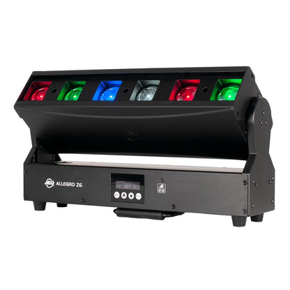 ADJ Allegro Z6 6x30W RGBW LED Wash Fixture with Motorized Zoom & Tilt