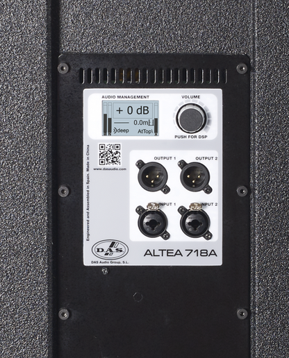 DAS Audio Altea 718A 18 Powered Subwoofer